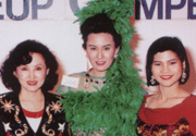 91年东南亚发型发化妆大赛获晚宴化妆组季军 - 学生获奖