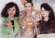 90年第十四届亚洲发型化妆大赛获晚宴化妆组亚军 - 学生